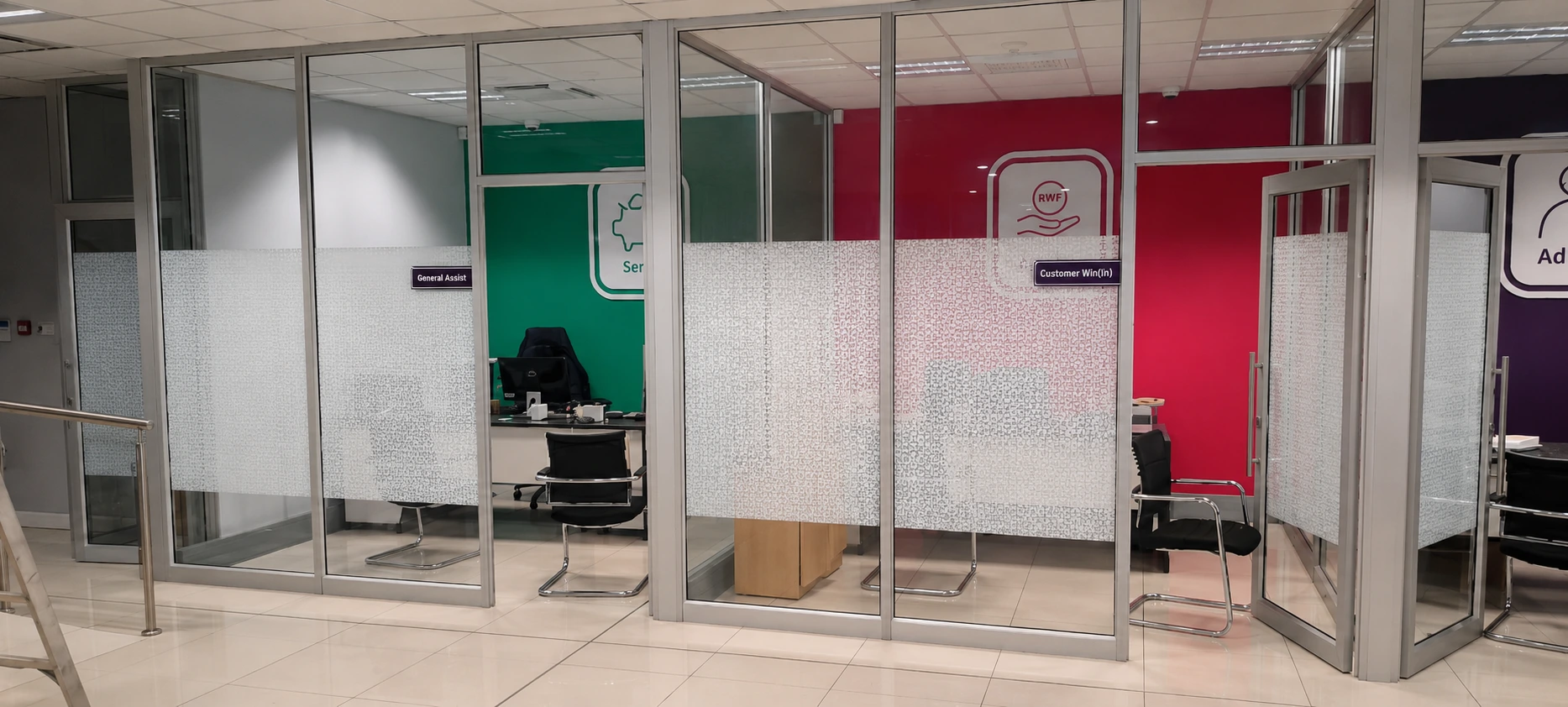 Roll Out Projects signage by Fleetline