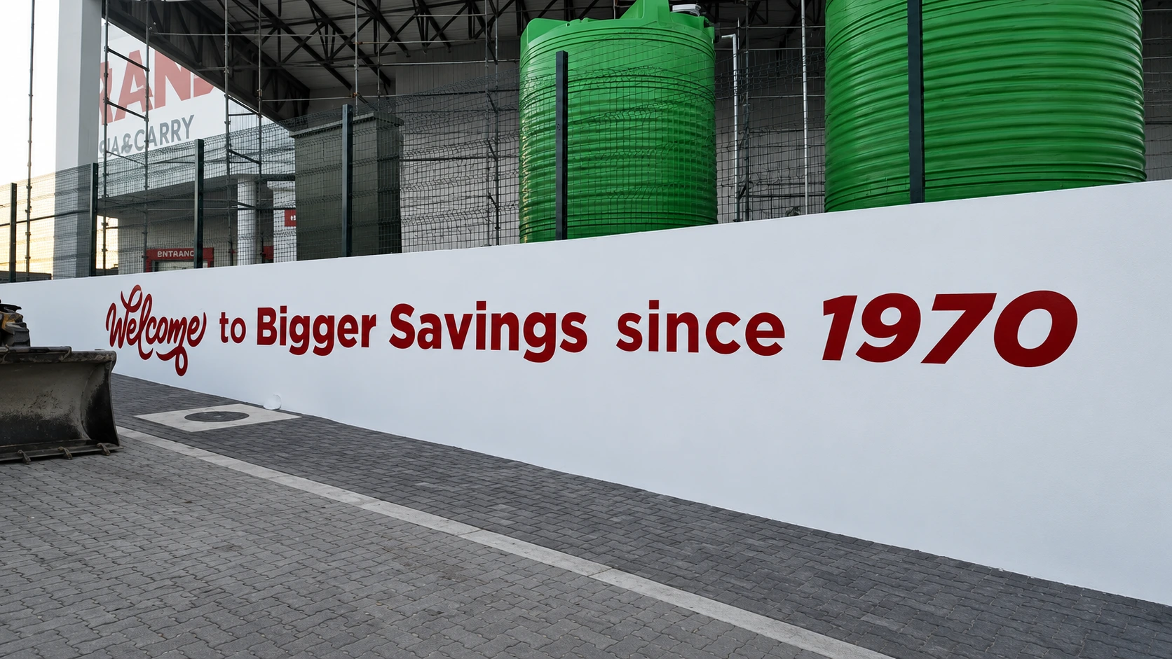 Roll Out Projects signage by Fleetline