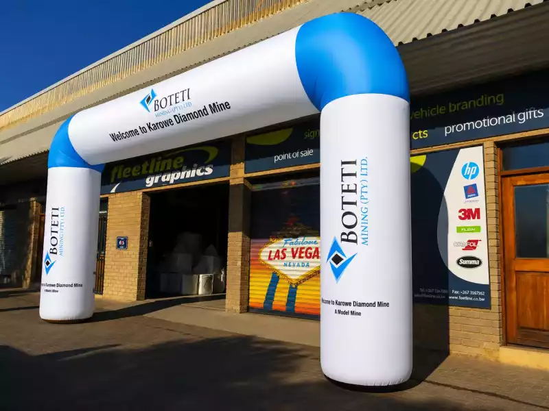 Display signage by Fleetline