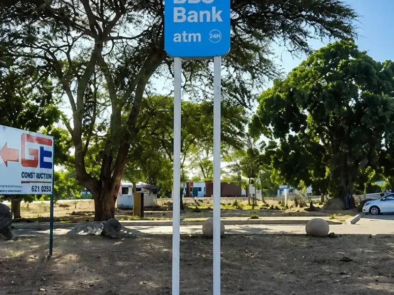 Directional Totem Sign with arrow