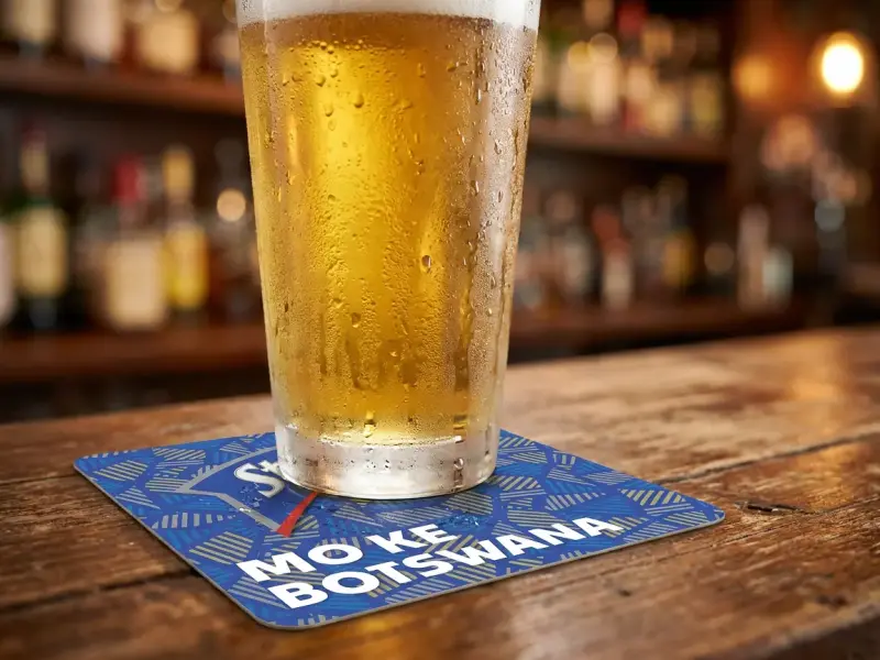 St Louis Beer coaster