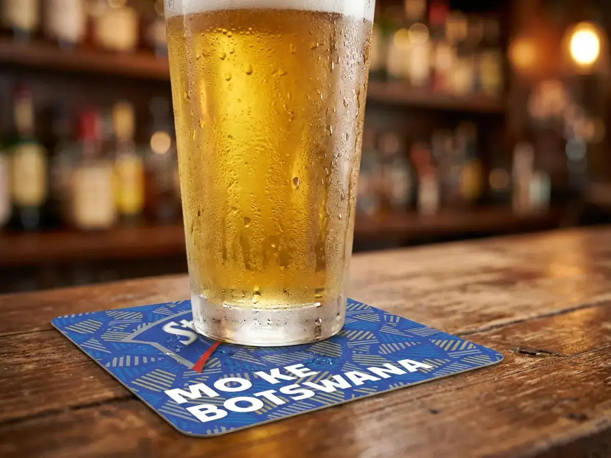 St Louis Beer coaster