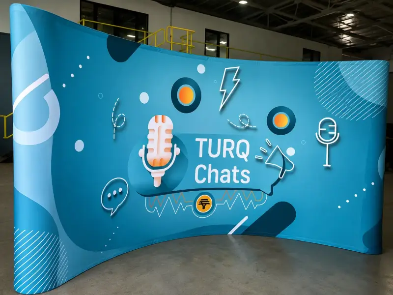 Curved FNB Banner Wall