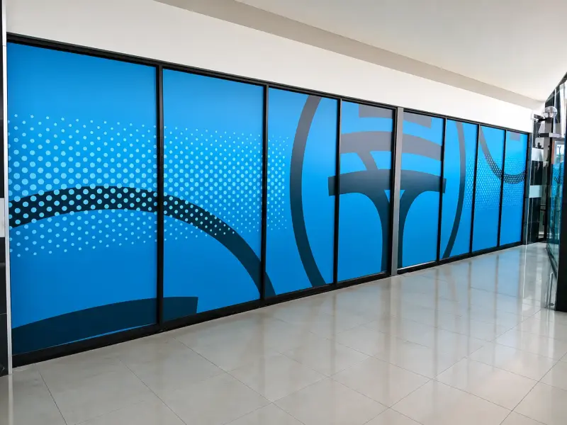 FNB Window Graphics full colour matt lamination